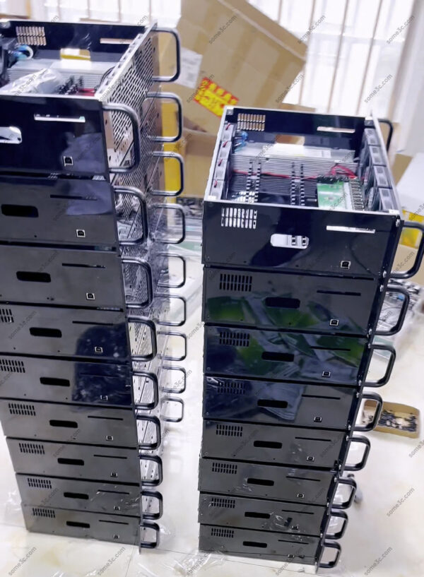 Acrylic 20 Smartphone Chassis farm Mobile Phone Group Control Box Motherboard USB Connection - Image 7
