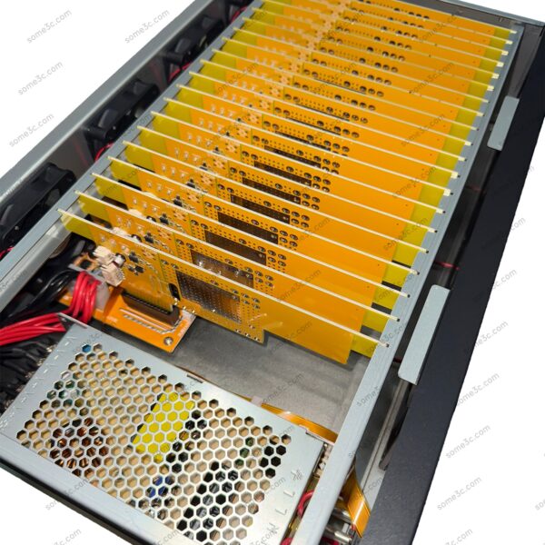 8 Cooling Fans 2U Server rack Mobile Phone Chassis 20 Cellphone Motherboard Shell Group Control Ethernet LAN USB OTG Connection Box Phone Farm - Image 4