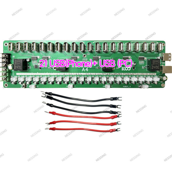 Mobile Phone Group Control Equipment Motherboard Ethernet / WIFI Connection Independent Switch Fan Adjustable Supports USB / OTG - Image 19
