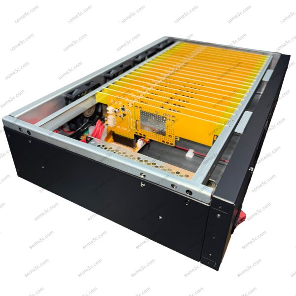 8 Cooling Fans 2U Server rack Mobile Phone Chassis 20 Cellphone Motherboard Shell Group Control Ethernet LAN USB OTG Connection Box Phone Farm - Image 5