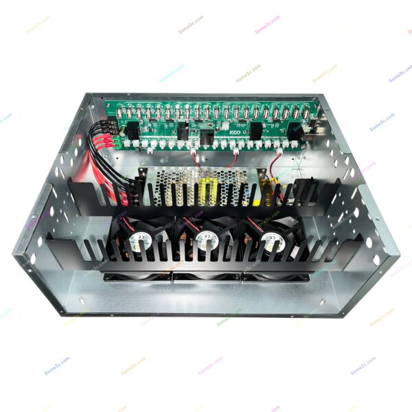 Empty Box Phone Farm 20 Mobile Phone motherboard Smartphone Chassis Android Group Control Matrix USB Connection independent ports - Image 8