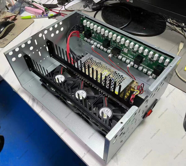 Empty Box Phone Farm 20 Mobile Phone motherboard Smartphone Chassis Android Group Control Matrix USB Connection independent ports - Image 4