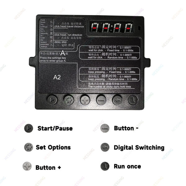 Computer Keyboard Auto Clicker Device Mouse Automatic Random Temporarily leave AFK Game Prevent offline Physical Click Hang up - Image 4
