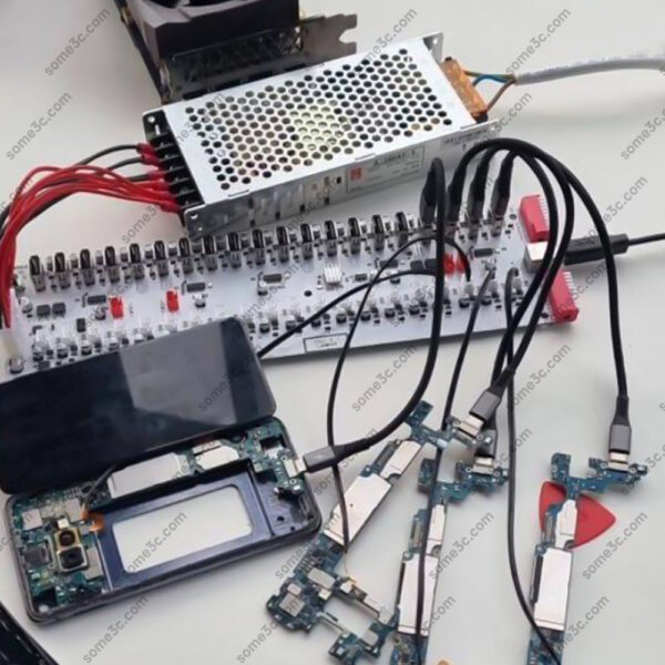 Mobile Phone Group Control Equipment Motherboard Ethernet / WIFI Connection Independent Switch Fan Adjustable Supports USB / OTG - Image 5