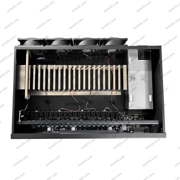 2U Server Rack Empty Box Mobile Phone Chassis 20 Cellphone Motherboard Shell Group Control Ethernet LAN USB OTG Connection Android Phone Box - Image 9