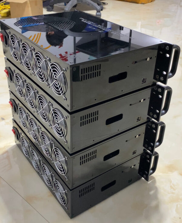 Acrylic 20 Smartphone Chassis farm Mobile Phone Group Control Box Motherboard USB Connection - Image 2