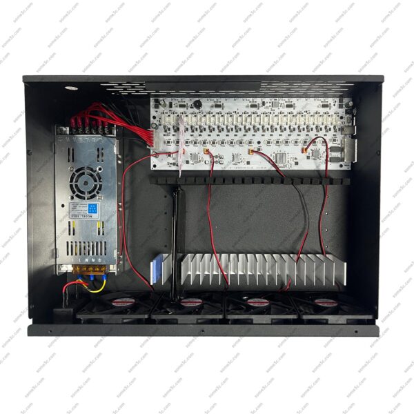2U Server Rack Phone Case 20 Mobile Phone motherboard SmartPhone Chassis Group Control Ethernet LAN USB OTG Connection  Box Phone Farm Matrix - Image 14